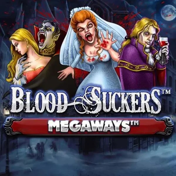 Blood Suckers Megaways online game logo by Red Tiger Gaming on ultracasino-suomi.com