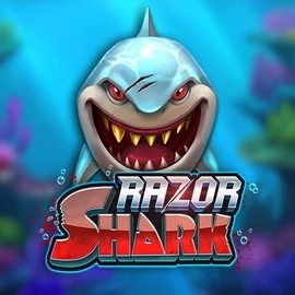 Razor Shark logo – Slots by Push Gaming at Ultra casino