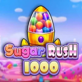 Sugar Rush 1000 slot visual from Pragmatic Play available on ultracasino-suomi.com